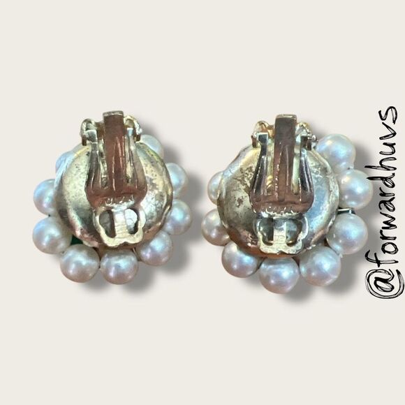 Vintage Clip-On Earrings – Marked Japan - Picture 6 of 9